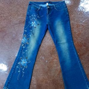 Bedazzled jeans